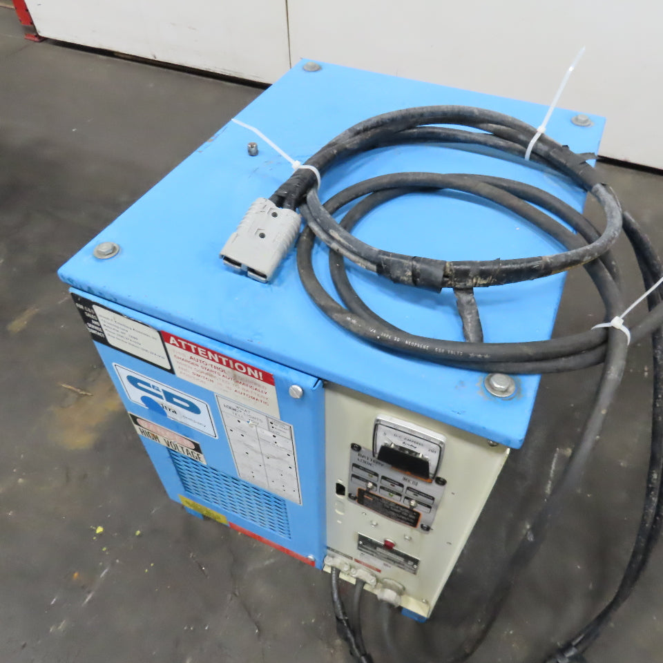 C&D ER6C/E70D 12V Forklift Battery Charger 70A 1Ph 208/240/480V 375-399AH 6Cell