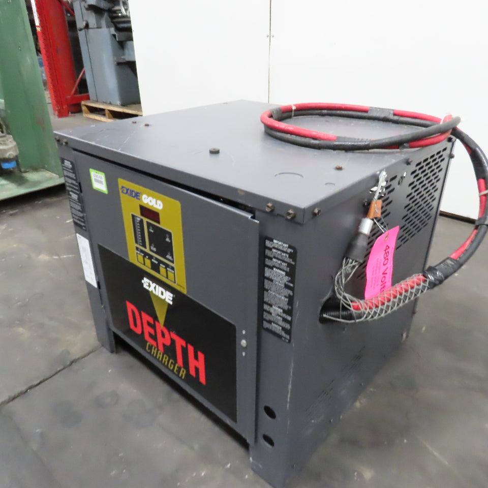 Exide D3G-24-950 Gold Depth 48V Forklift Battery Charger 192A 3Ph 950AH