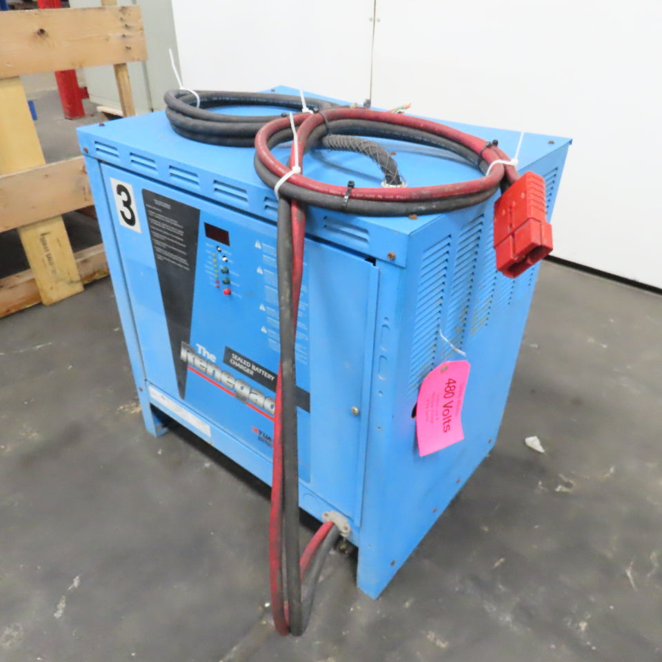 Yuasa GTS-12-750 24V Forklift Battery Charger 120A 3Ph 208/240/480V 750AH 12Cell