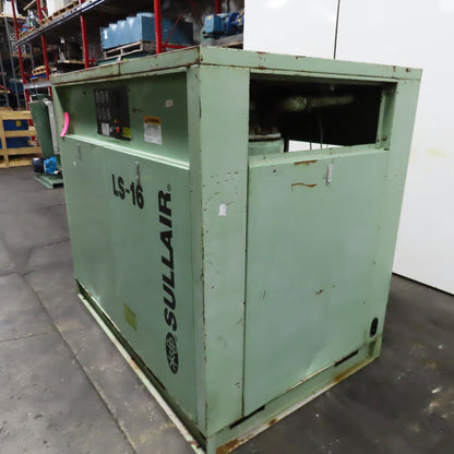 Sullair 16BS-75H ACAC LS-16 75HP Rotary Screw Air Compressor 3Ph 480V Tested