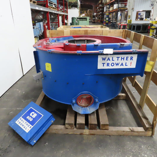 Walther Trowal CB 600 Circular Vibratory Finisher Bowl Only 600Liter Needs Liner