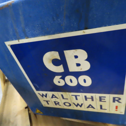 Walther Trowal CB 600 Circular Vibratory Finisher Bowl Only 600Liter Needs Liner