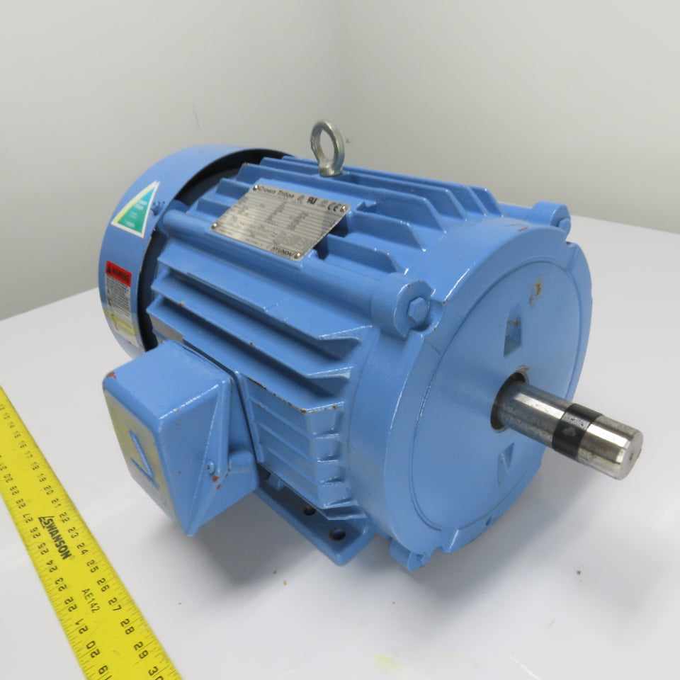 Hyundai HKS215SR235R 10HP AC Electric Motor 230/460V 3Ph 215T Frame 1760RPM