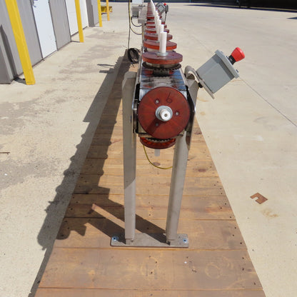 Tri-Pack CONV-4.5" WIDTH 15'x4.5"W Stainless Steel Puck Conveyor 230/460V 24FPM