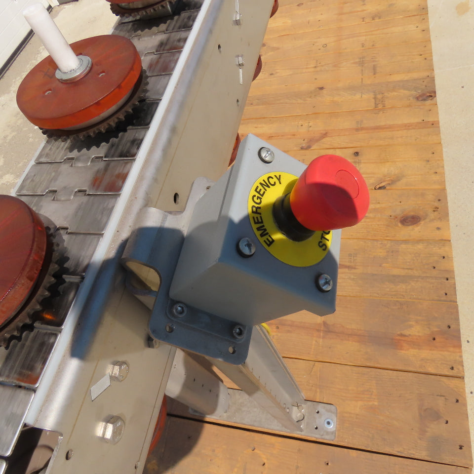 Tri-Pack CONV-4.5" WIDTH 15'x4.5"W Stainless Steel Puck Conveyor 230/460V 24FPM