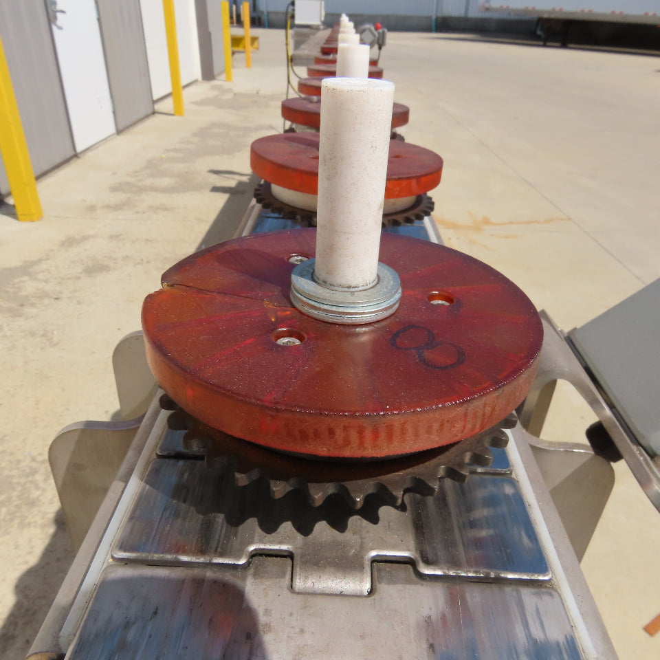 Tri-Pack CONV-4.5" WIDTH 15'x4.5"W Stainless Steel Puck Conveyor 230/460V 24FPM