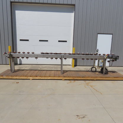 Tri-Pack CONV-4.5" WIDTH 15'x4.5"W Stainless Steel Puck Conveyor 230/460V 24FPM