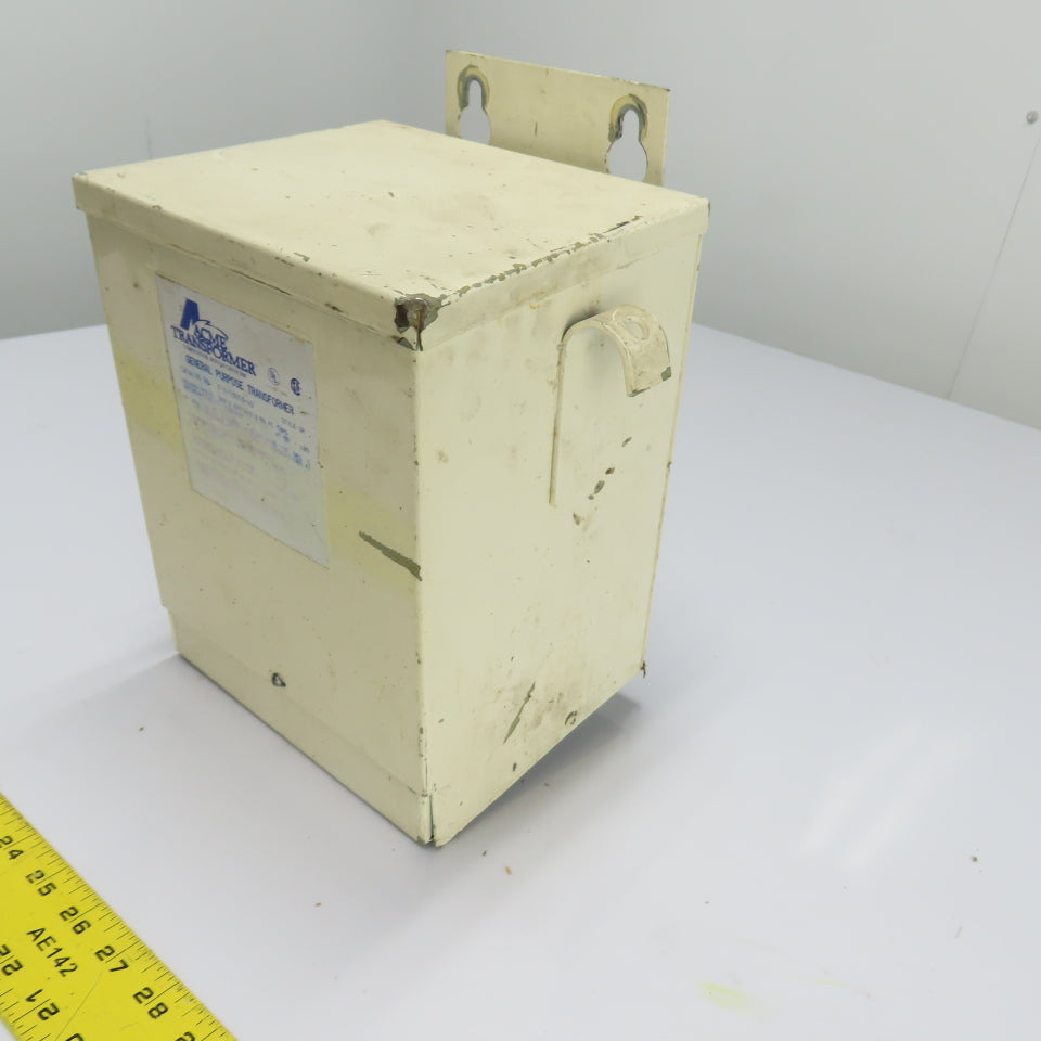 Acme T-2-53013-4S 3kVA General Purpose Transformer 240/480V Pri 120/240V Sec 1Ph