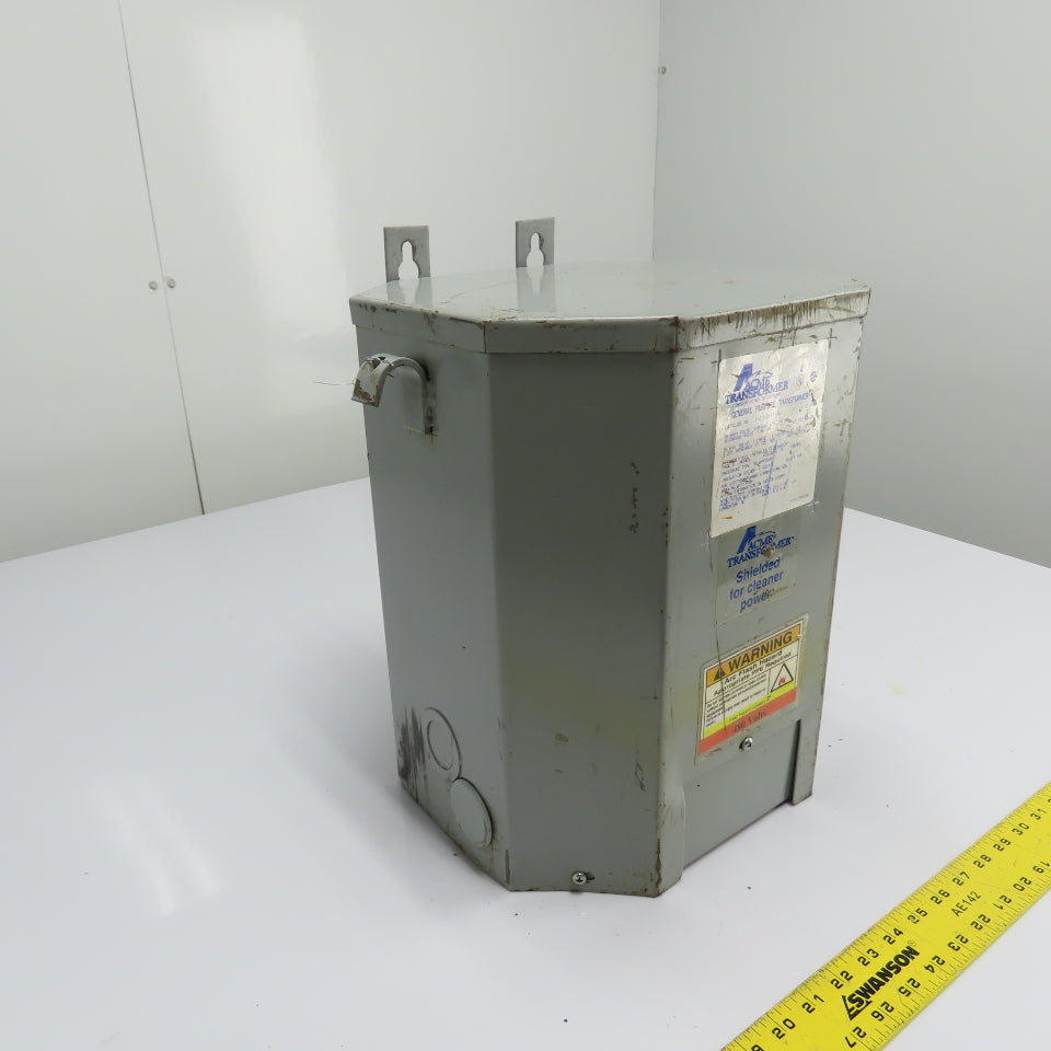 Acme T-2-53517-3S 15kVA 1Ph Shielded Transformer 240x480V Pri 120/240V Sec