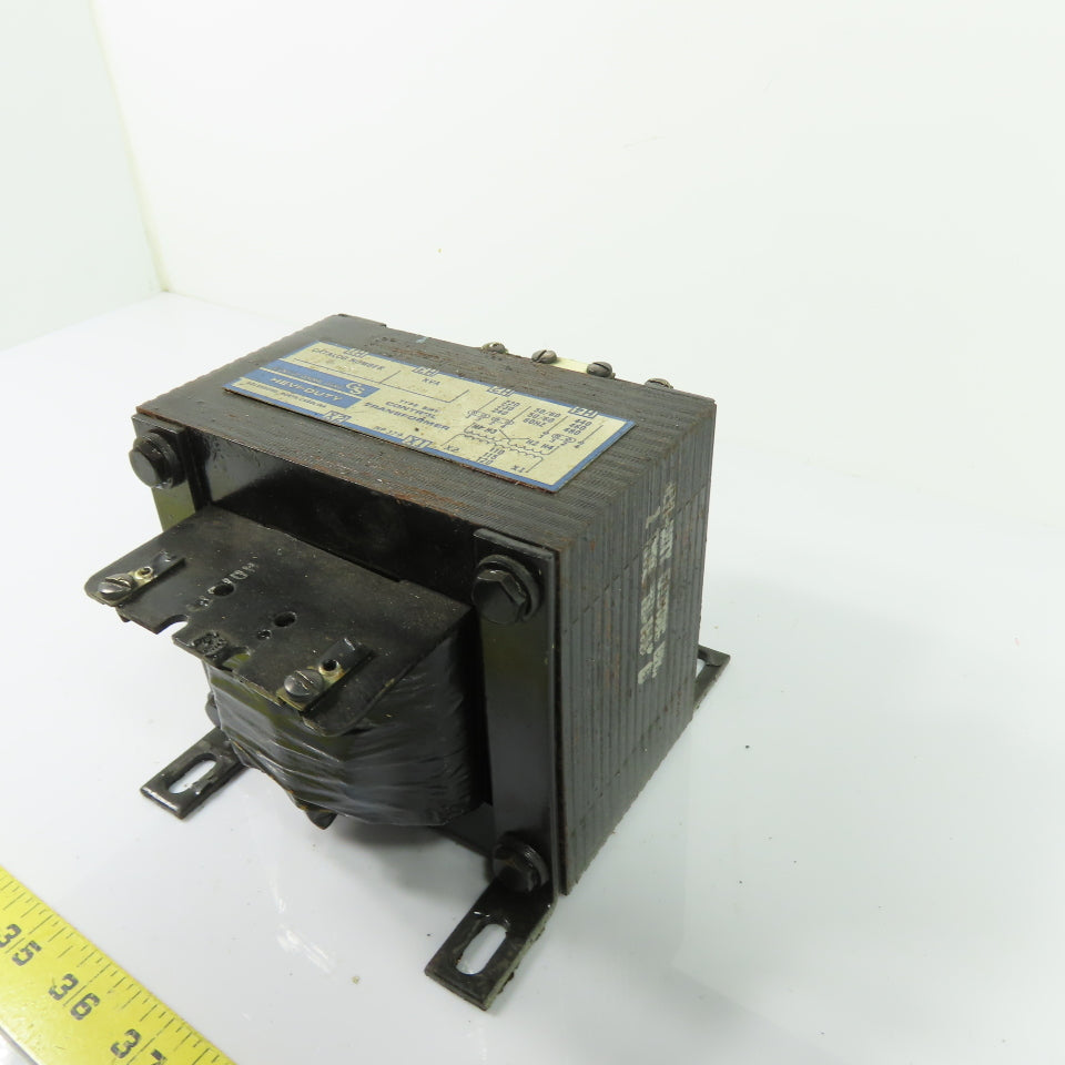 Hevi-Duty T750 750VA Industrial Control Transformer 240/480V to 120V 1Ph