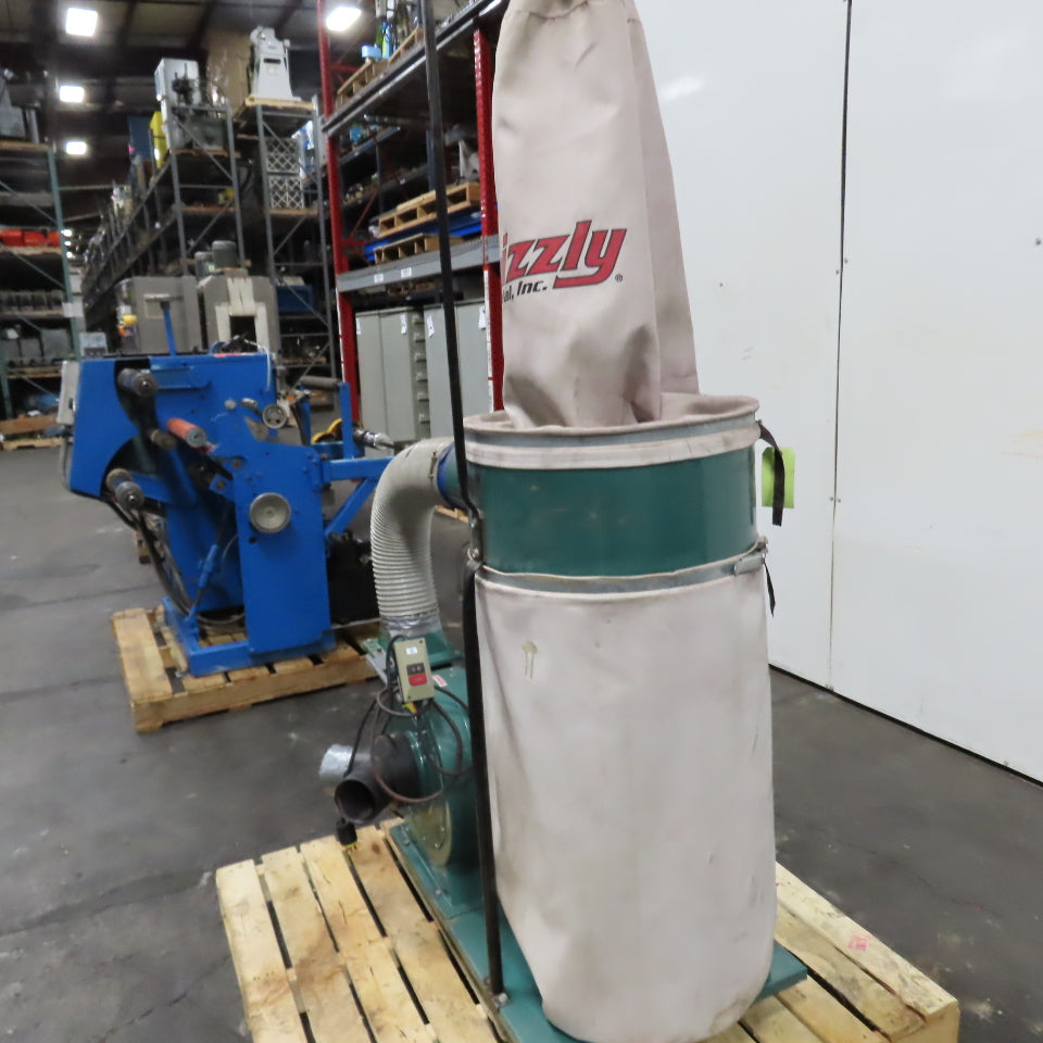 Grizzly Industrial Portable Dust Collector 1HP 115/230V 1Ph