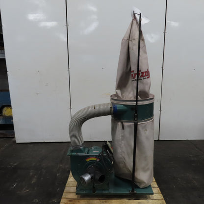 Grizzly Industrial Portable Dust Collector 1HP 115/230V 1Ph