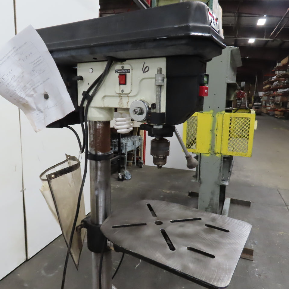 JET JDP-15MF 3/4HP 15' Floor Drill Press 115/230V 1Ph 1720RPM