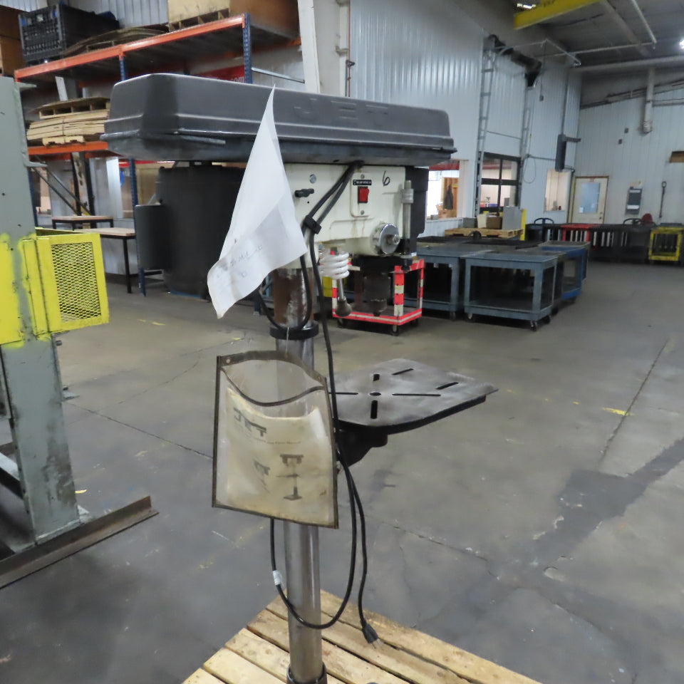 JET JDP-15MF 3/4HP 15' Floor Drill Press 115/230V 1Ph 1720RPM
