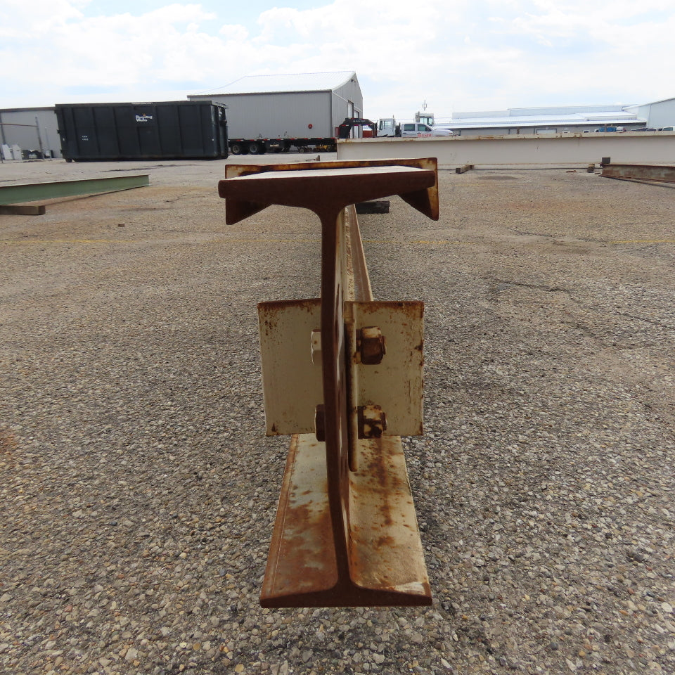 S12 x 35 Flange Tapered Trolley I-Beam 0.42" Web 29' 6" L x 5" W x 12" H