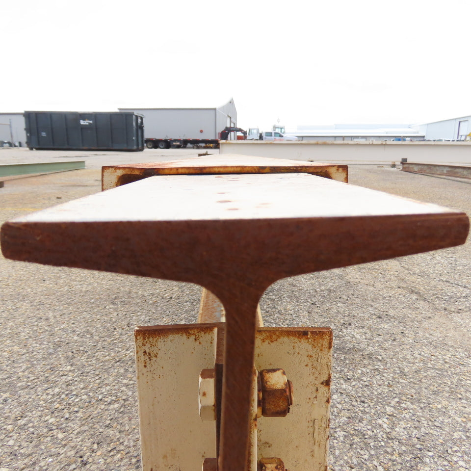 S12 x 35 Flange Tapered Trolley I-Beam 0.42" Web 29' 6" L x 5" W x 12" H
