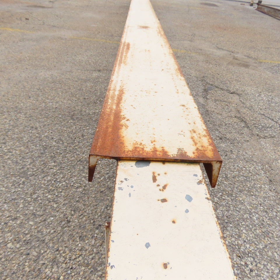 S12 x 35 Flange Tapered Trolley I-Beam 0.42" Web 29' 6" L x 5" W x 12" H