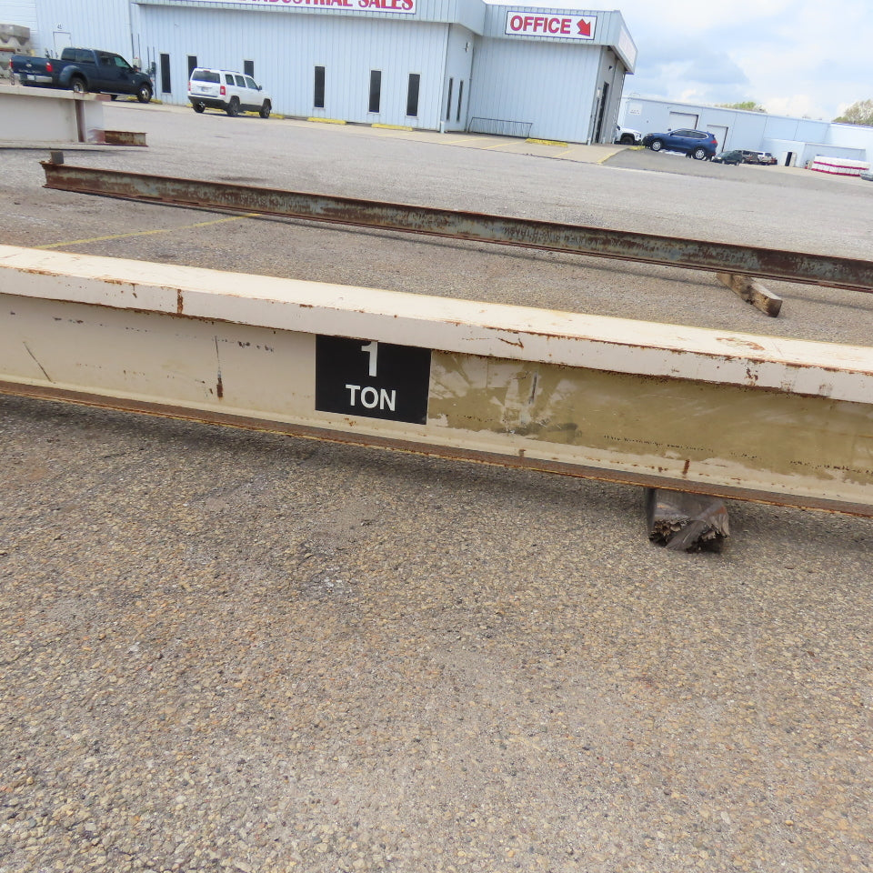 S12 x 35 Flange Tapered Trolley I-Beam 0.42" Web 29' 6" L x 5" W x 12" H