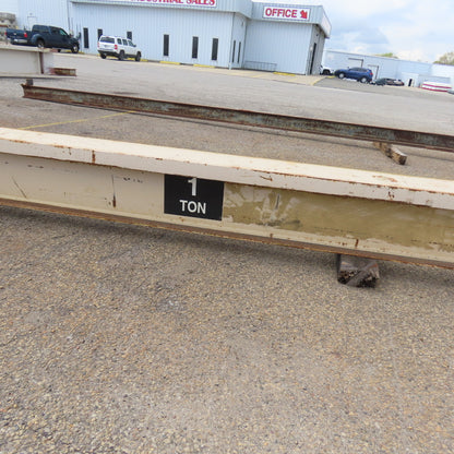 S12 x 35 Flange Tapered Trolley I-Beam 0.42" Web 29' 6" L x 5" W x 12" H