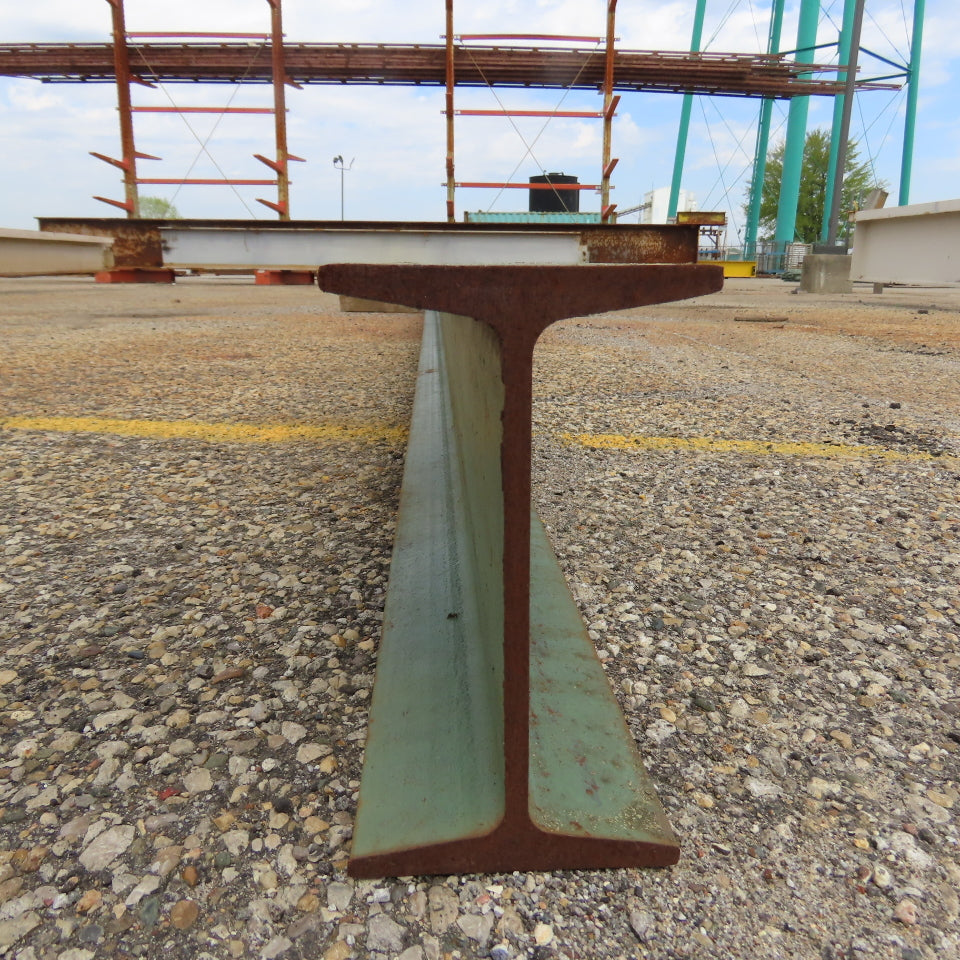 S6 x 12.5 Flange Tapered I-Beam 0.26" Web 258" L x 3.5" W x 6" H