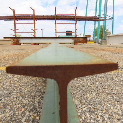 S6 x 12.5 Flange Tapered I-Beam 0.26" Web 258" L x 3.5" W x 6" H