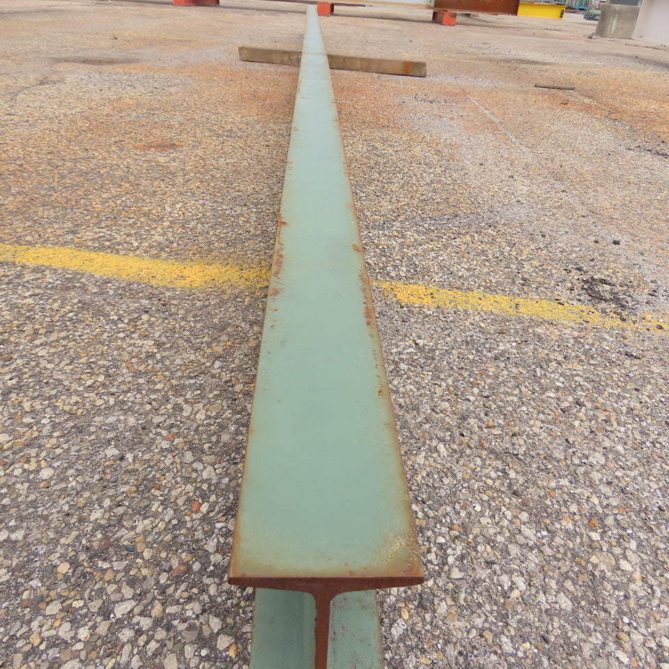 S6 x 12.5 Flange Tapered I-Beam 0.26" Web 258" L x 3.5" W x 6" H