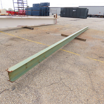 S6 x 12.5 Flange Tapered I-Beam 0.26" Web 258" L x 3.5" W x 6" H