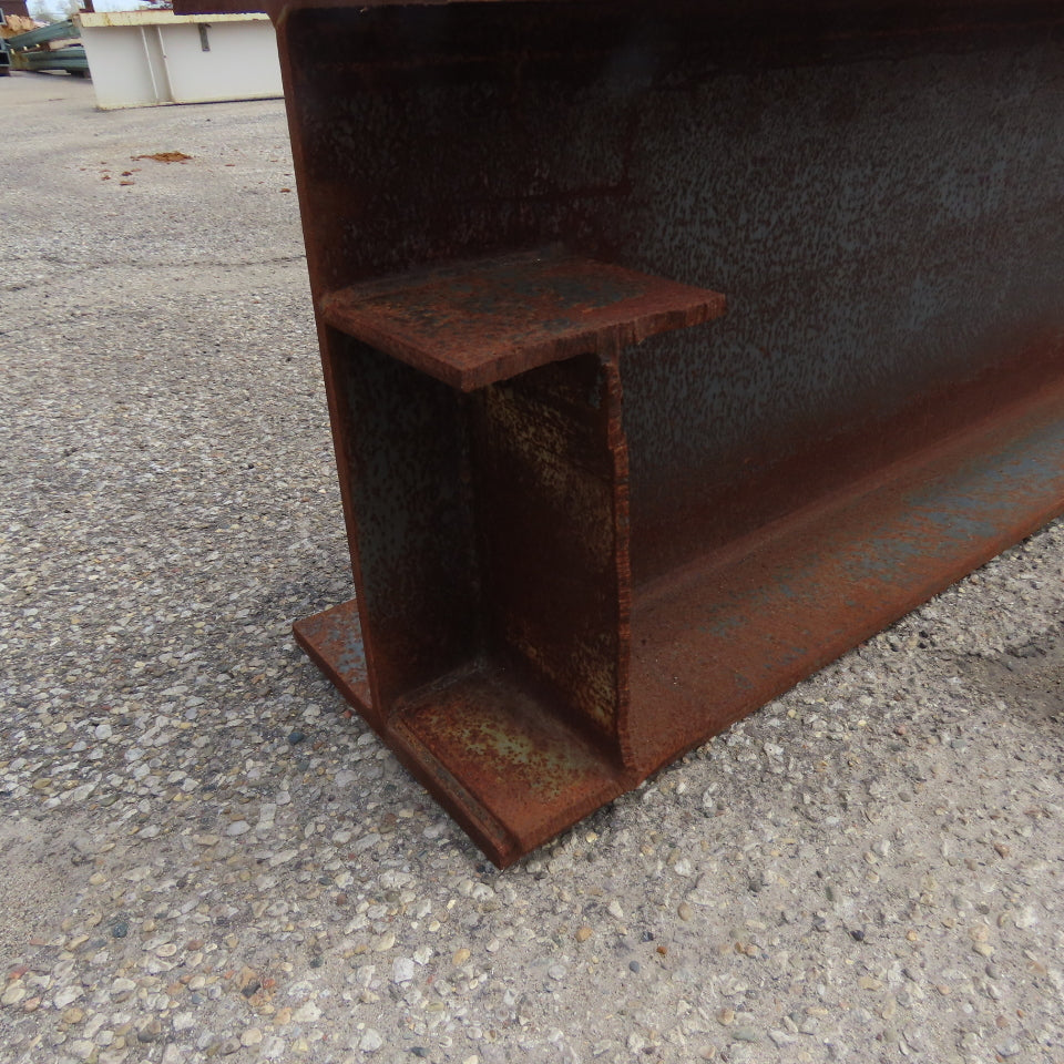 W16 x 77 Standard Steel I-Beam 0.42" Web 30' 7" L x 10.5" W x 16.5" H