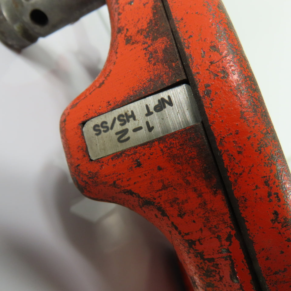 RIDGID 811A Pipe Threader Universal Die Head 1/8" to 2" Pipe 1-2 NPT HS/SS