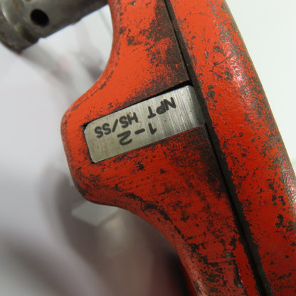 RIDGID 811A Pipe Threader Universal Die Head 1/8" to 2" Pipe 1-2 NPT HS/SS