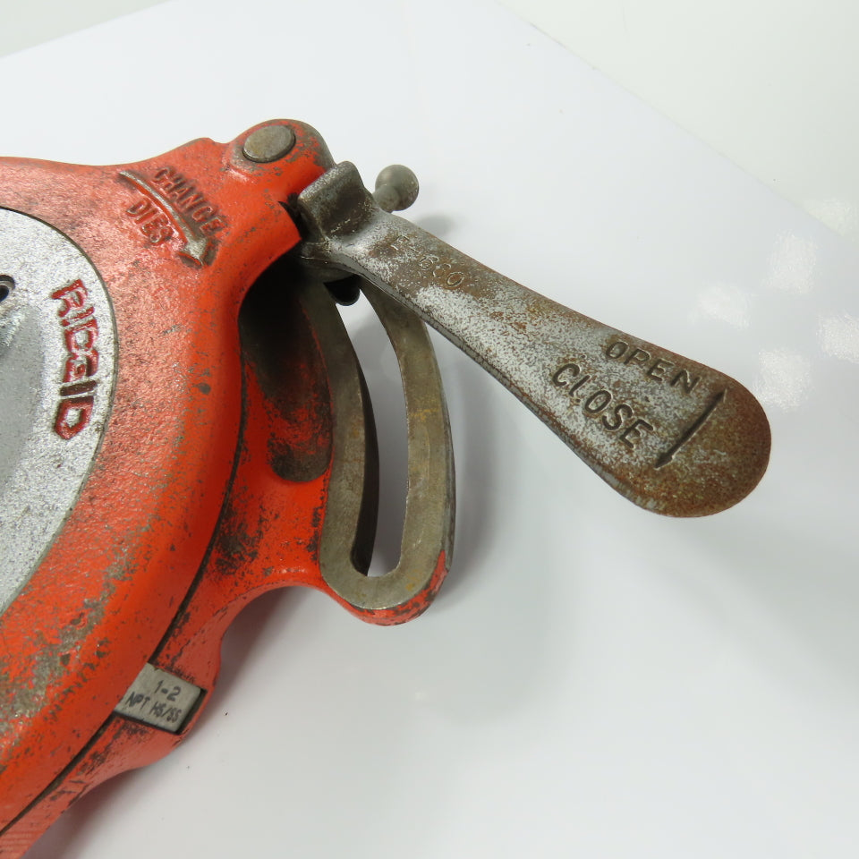 RIDGID 811A Pipe Threader Universal Die Head 1/8" to 2" Pipe 1-2 NPT HS/SS
