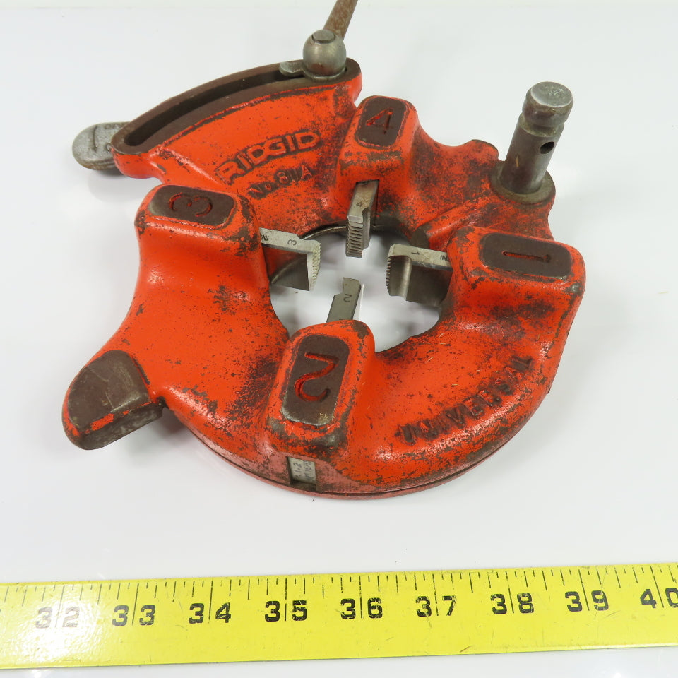RIDGID 811A Pipe Threader Universal Die Head 1/8" to 2" Pipe 1-2 NPT HS/SS