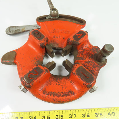 RIDGID 811A Pipe Threader Universal Die Head 1/8" to 2" Pipe 1/4-3/8 NPT SS