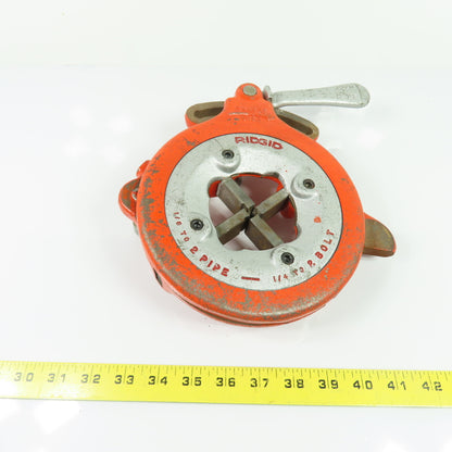 Ridgid 811A Pipe Threader Universal Die Head 1/8" to 2" Pipe 1/2 13 UNC
