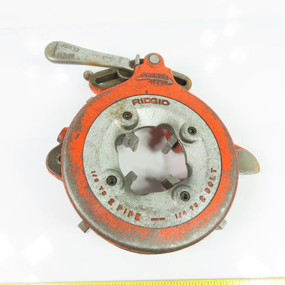 Ridgid 811A Pipe Threader Universal Die Head 1/8" to 2" Pipe 1-2 NPT HS/SS