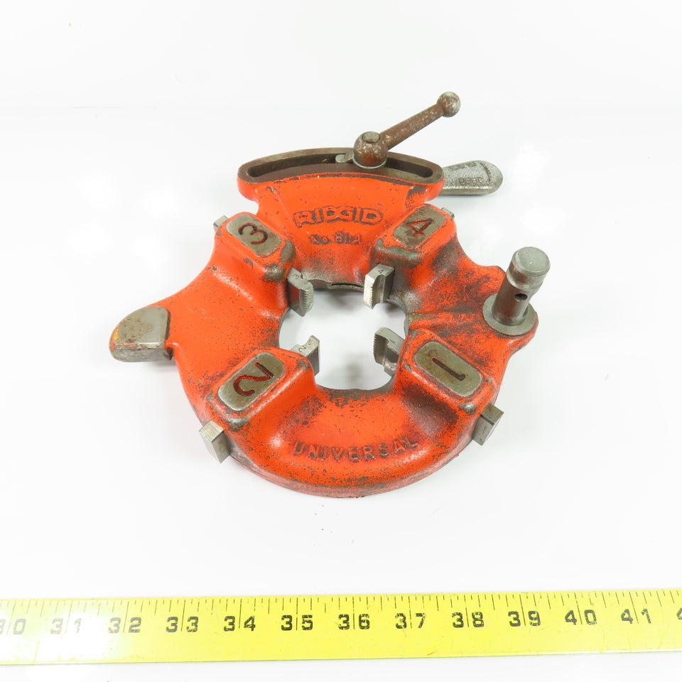 Ridgid 811A Pipe Threader Universal Die Head 1/8" to 2" Pipe 1-2 NPT HS/SS