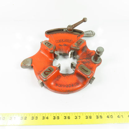 Ridgid 811A Pipe Threader Universal Die Head 1/8" to 2" Pipe 1-2 NPT HS/SS