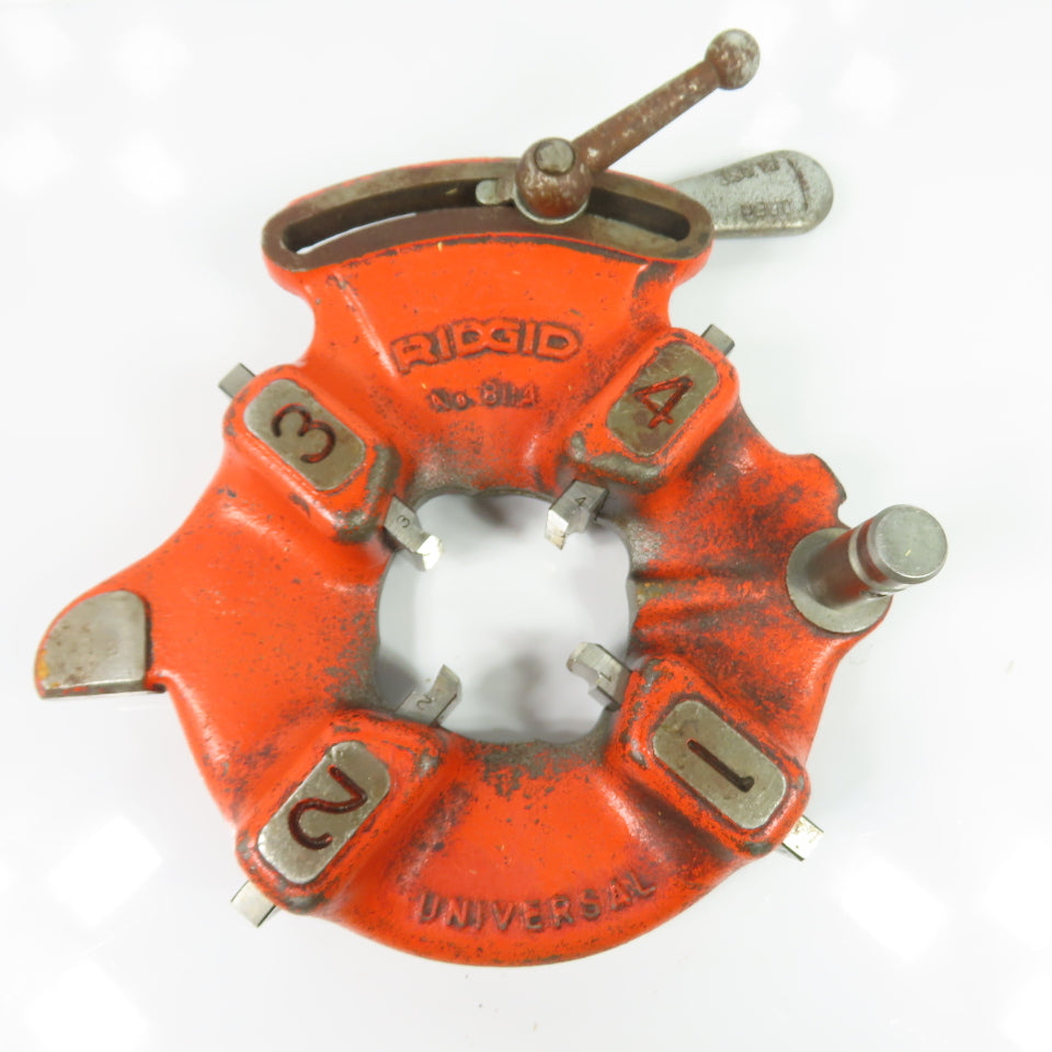 Ridgid 811A Pipe Threader Universal Die Head 1/8" to 2" Pipe 1-2 NPT HS/SS
