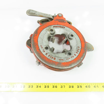 Ridgid 811A Pipe Threader Universal Die Head 1/8" to 2" Pipe 1-2 NPT HS/SS