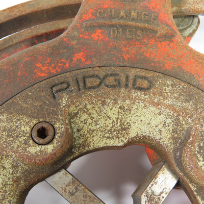 Ridgid Pipe Threader Universal Die Head 1/8" to 2" Pipe 1/2 - 3/4