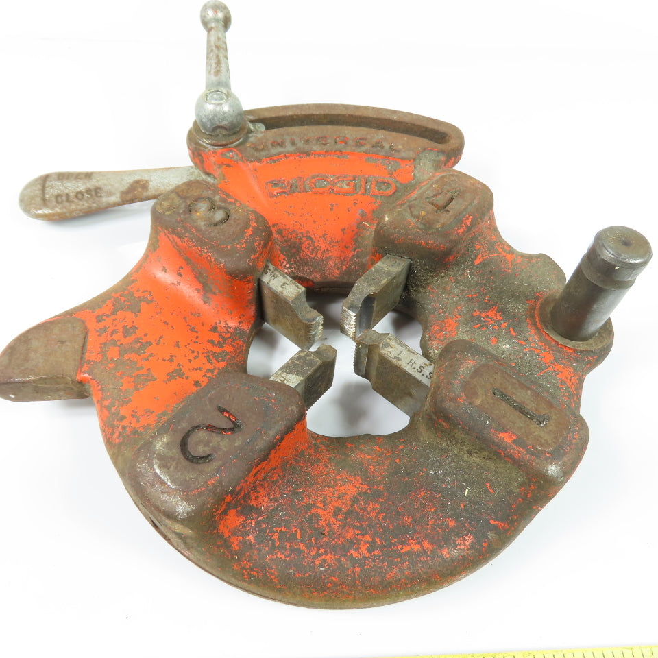 Ridgid Pipe Threader Universal Die Head 1/8" to 2" Pipe 1/2 - 3/4