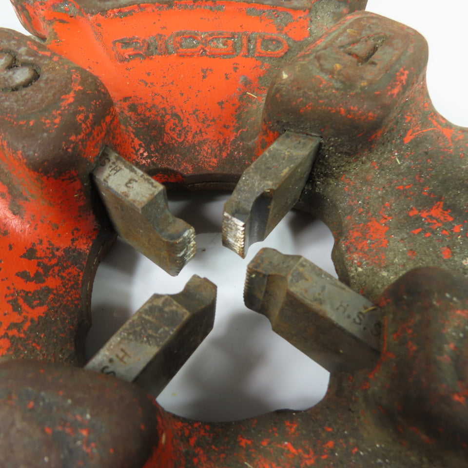 Ridgid Pipe Threader Universal Die Head 1/8" to 2" Pipe 1/2 - 3/4