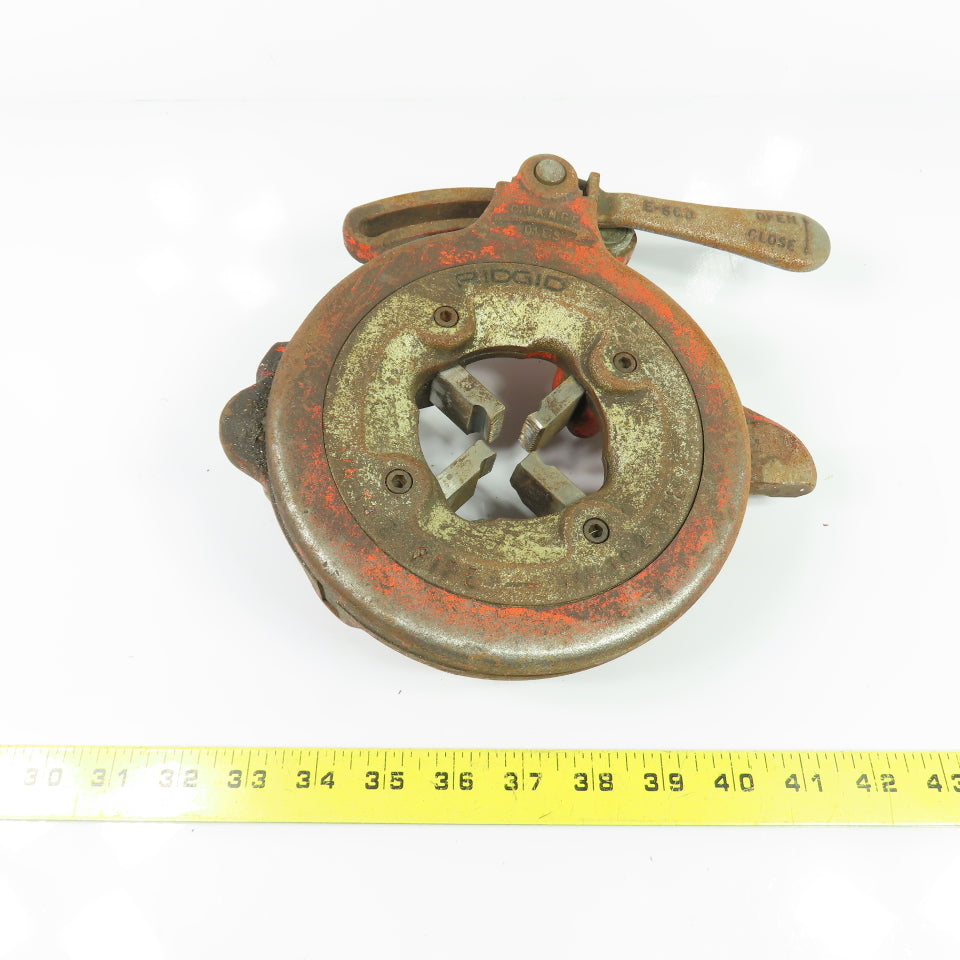 Ridgid Pipe Threader Universal Die Head 1/8" to 2" Pipe 1/2 - 3/4