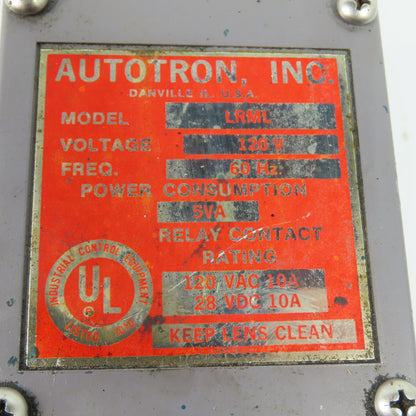 Autotron LRML Light Sorce ModuleThrough Beam 120V 60Hz 5VA 10A