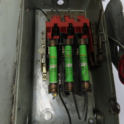 Eaton RH361SNK 30A 3-Pole Fusible Safety Disconnect Switch 600VAC