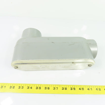 Killark OLB-6 2" NPT LB Conduit Body W/ Cover