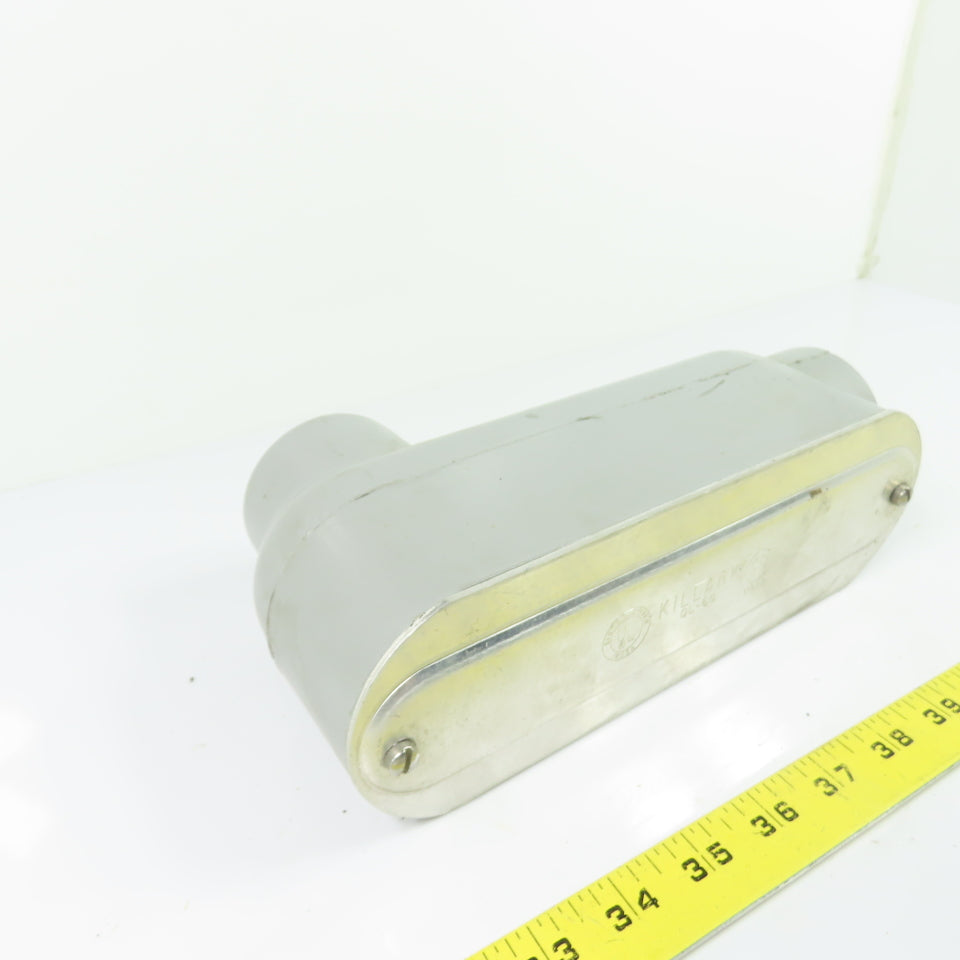 Killark OLB-6 2" NPT LB Conduit Body W/ Cover