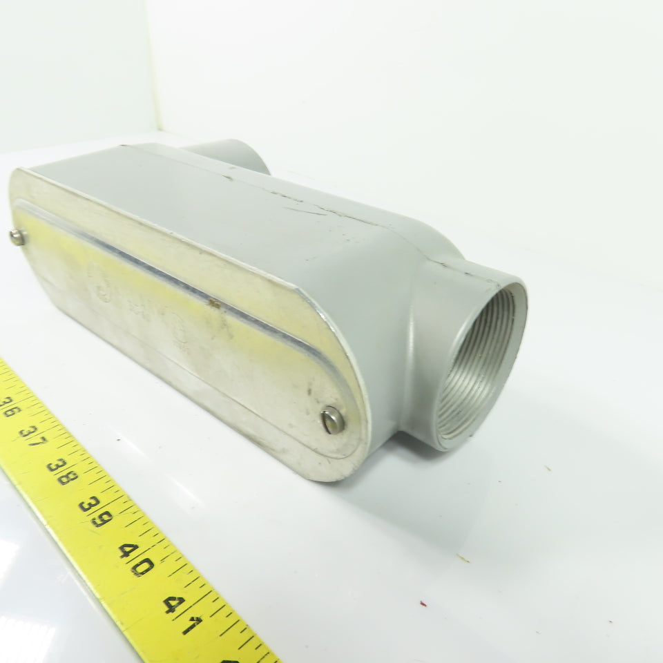 Killark OLB-6 2" NPT LB Conduit Body W/ Cover