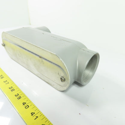 Killark OLB-6 2" NPT LB Conduit Body W/ Cover