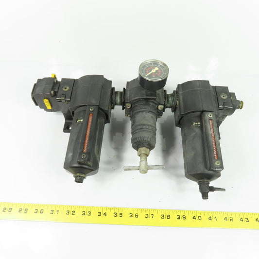 Norgren F74G-6AN-AD1 Filter Regulator Lubricator 250 PSIG 3/4" NPT